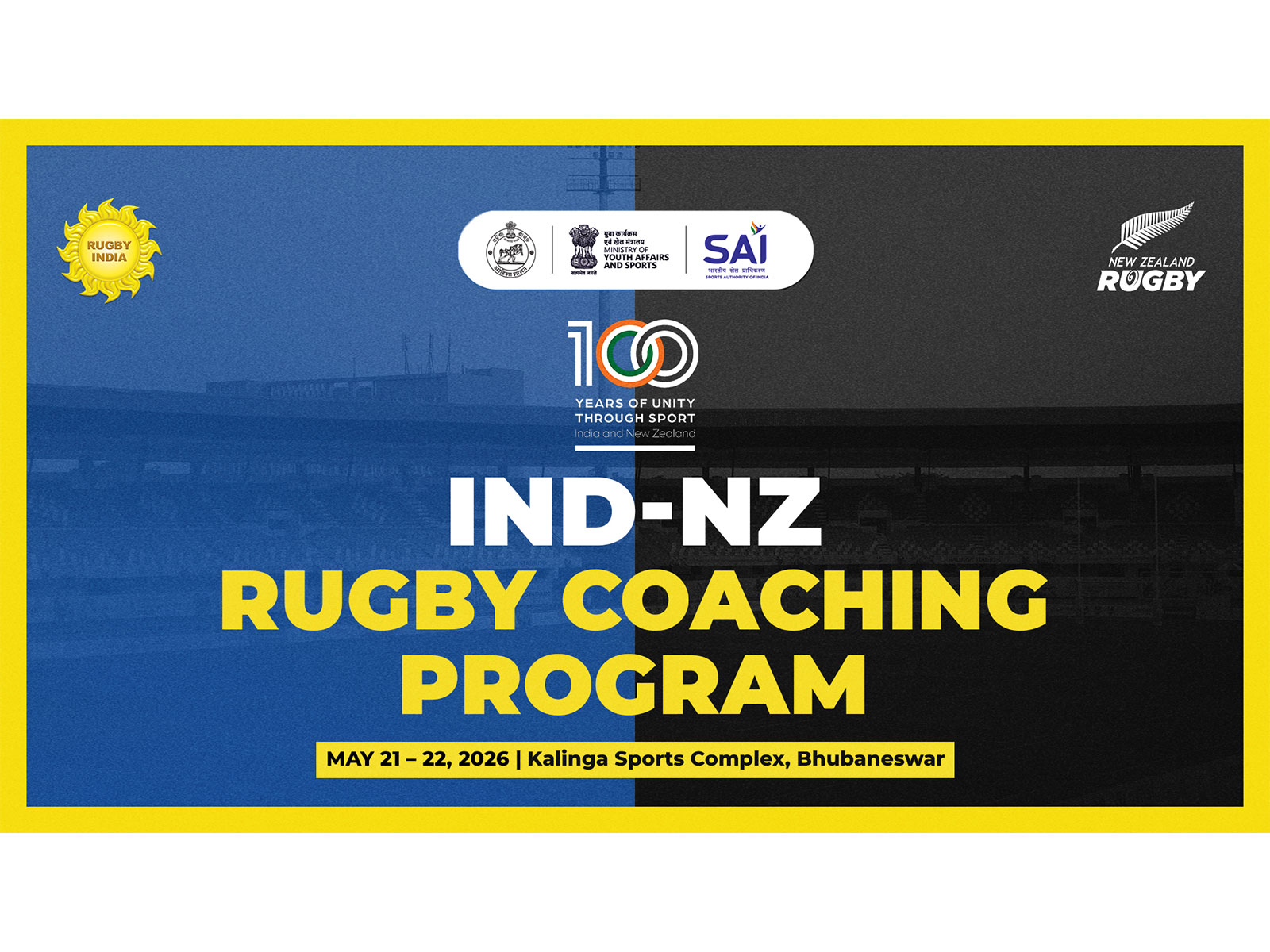 India-New Zealand Rugby Coaching program (Image: IRFU media)