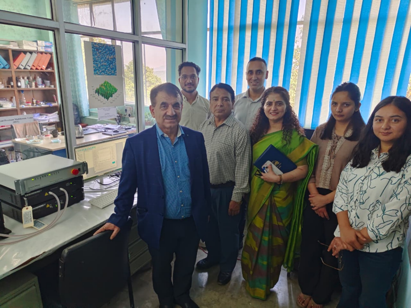 HPU's new advanced Loop Tester installed for scientific research. (Photo/HPU)