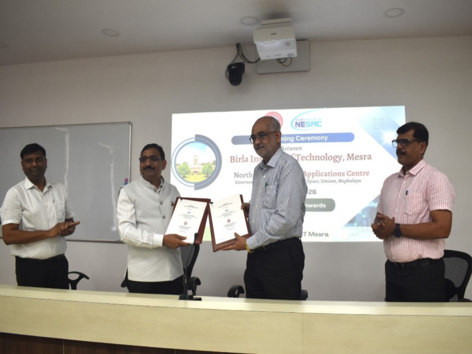 BIT Mesra and NESAC signed MoU (Photo/ANI)