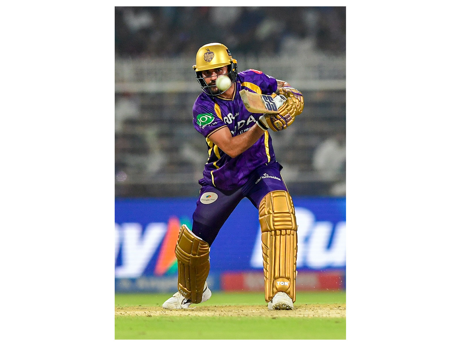 Manish Pandey in action. (Photo: ANI)
