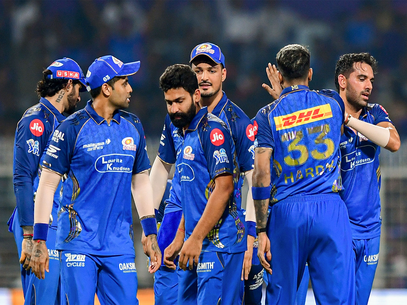 Mumbai Indians players during IPL 2026 tournament (Photo: ANI)