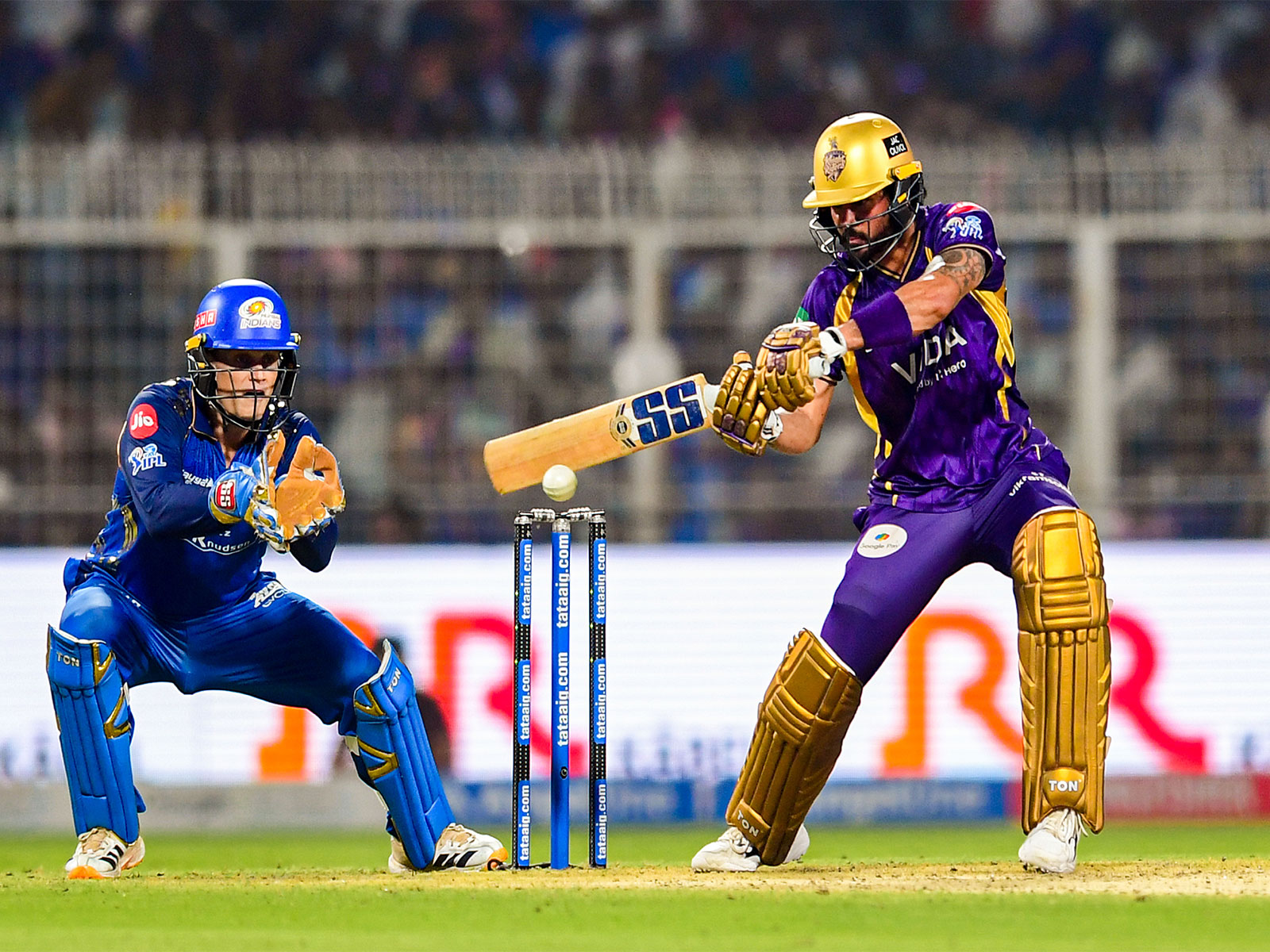 Manish Pandey in action. (Photo: ANI)