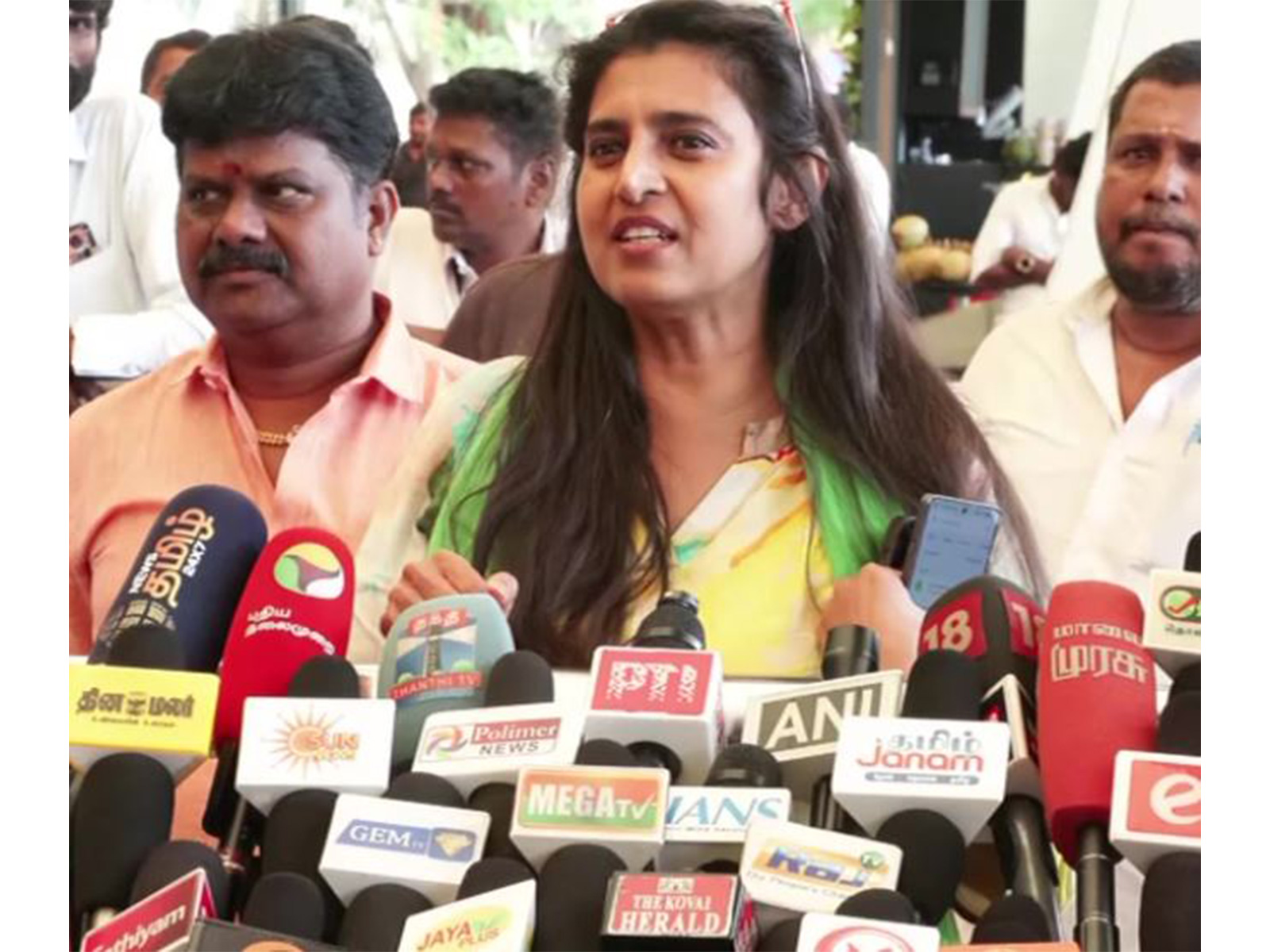 Actress Kasthuri Shankar (Photo/ANI)