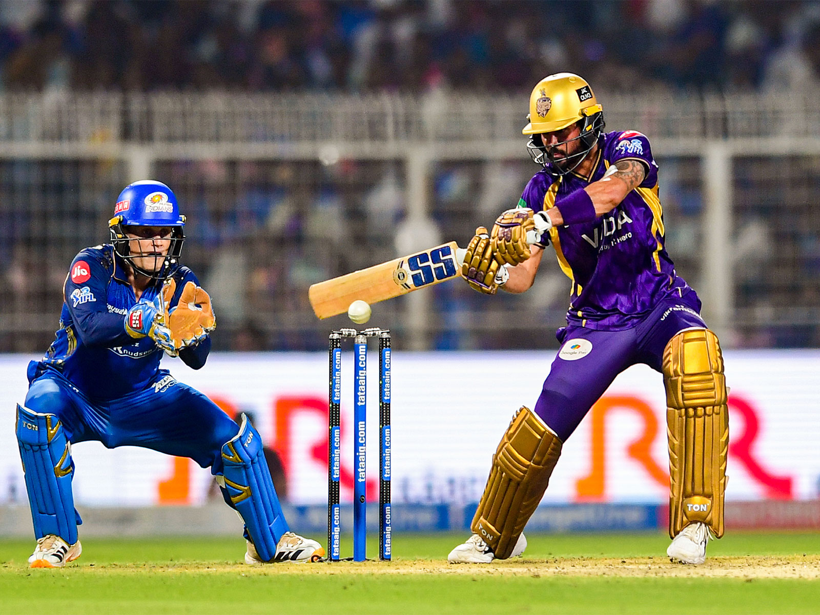 KKR's Manish Pandey batting against MI in IPL 2026. (Photo/ANI)