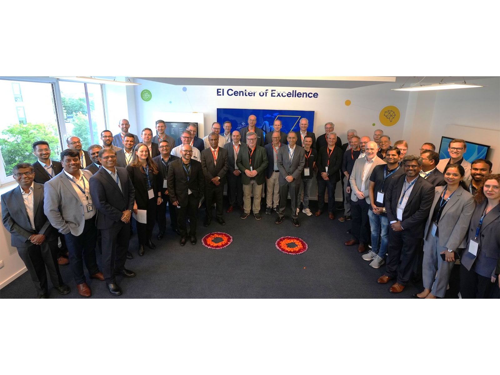 The Engineering Intelligence CoE inauguration was attended by dignitaries and guests from industry, government, academia and the Indo-German business community