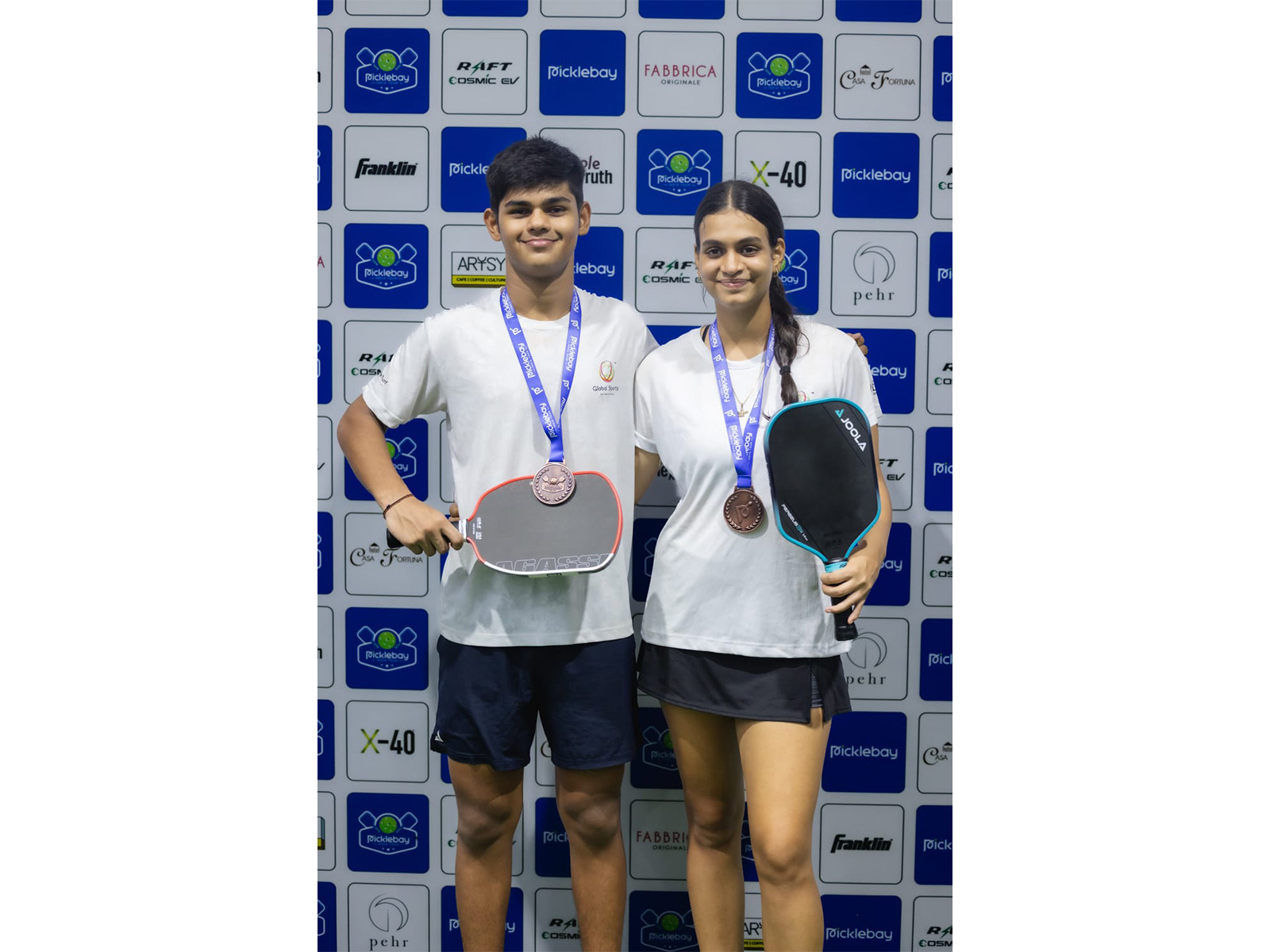 Arjun Singh (L) and Naomi Amalsadiwala (Photo: IPA)
