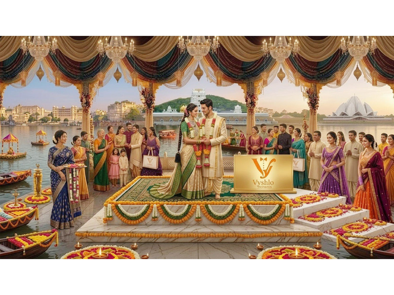 A Vyshlo moment -- premium occasion wear for life's most memorable celebrations