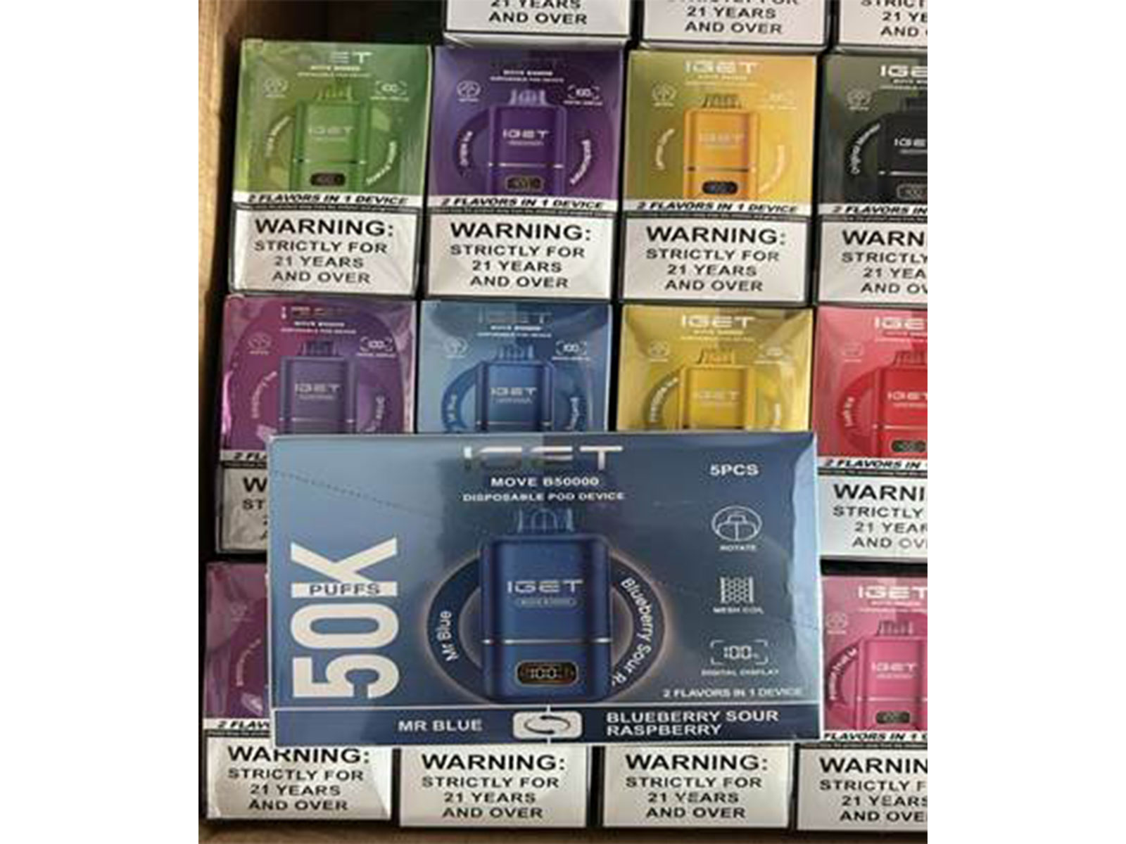 E-Cigarettes seized by DRI (Photo/PIB)
