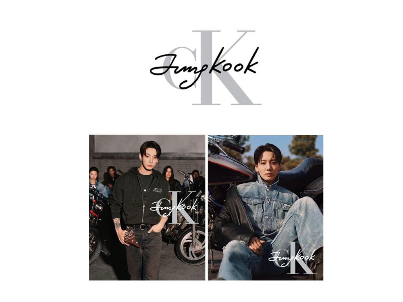 The limited-edition Jung Kook for Calvin Klein capsule brings the brand ambassador and pop royalty's rebellious style to hero Calvin Klein silhouettes