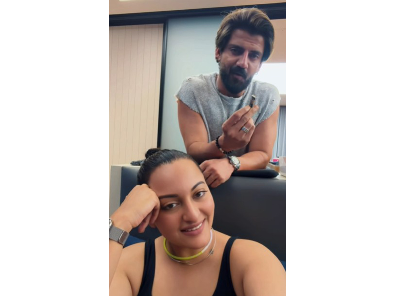 Sonakshi Sinha, Zaheer Iqbal (Photo/instagram/@aslisona)