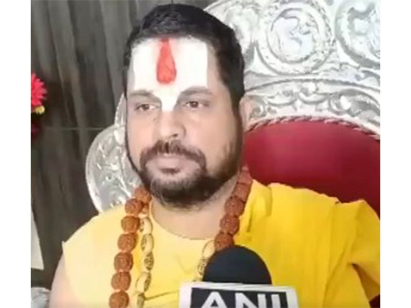 Jagadguru Swami Shri Satishacharya Ji Maharaj (Photo/ANI)