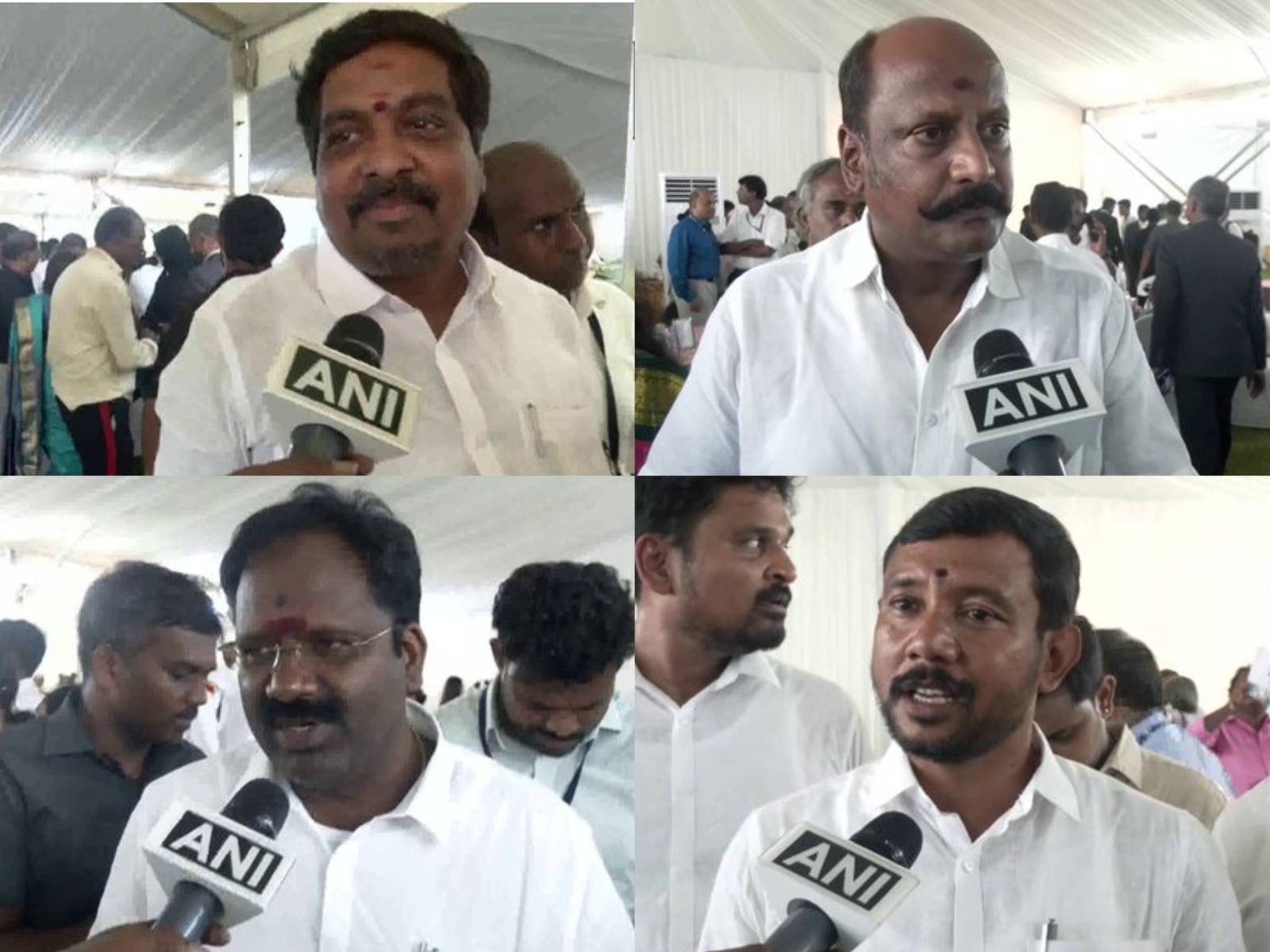 TN Cabinet expansion: Ministers thank CM Vijay (Photo: ANI)