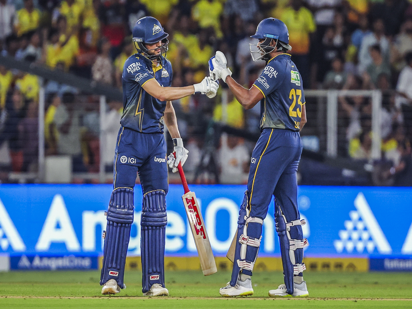 Shubman Gill and Sai Sudharsan (Photo: ANI)