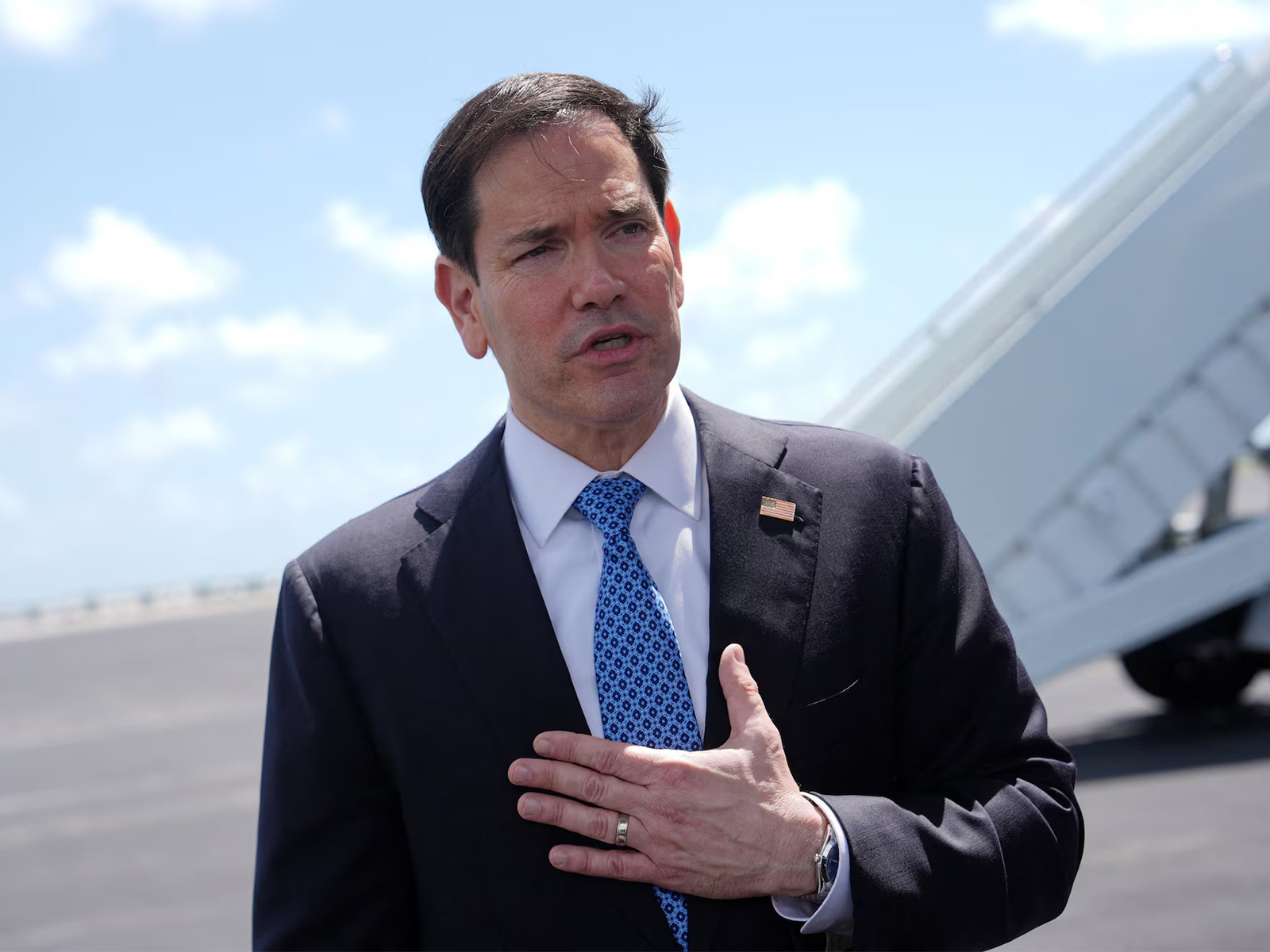 US Secretary of State Marco Rubio (Photo/Reuters)