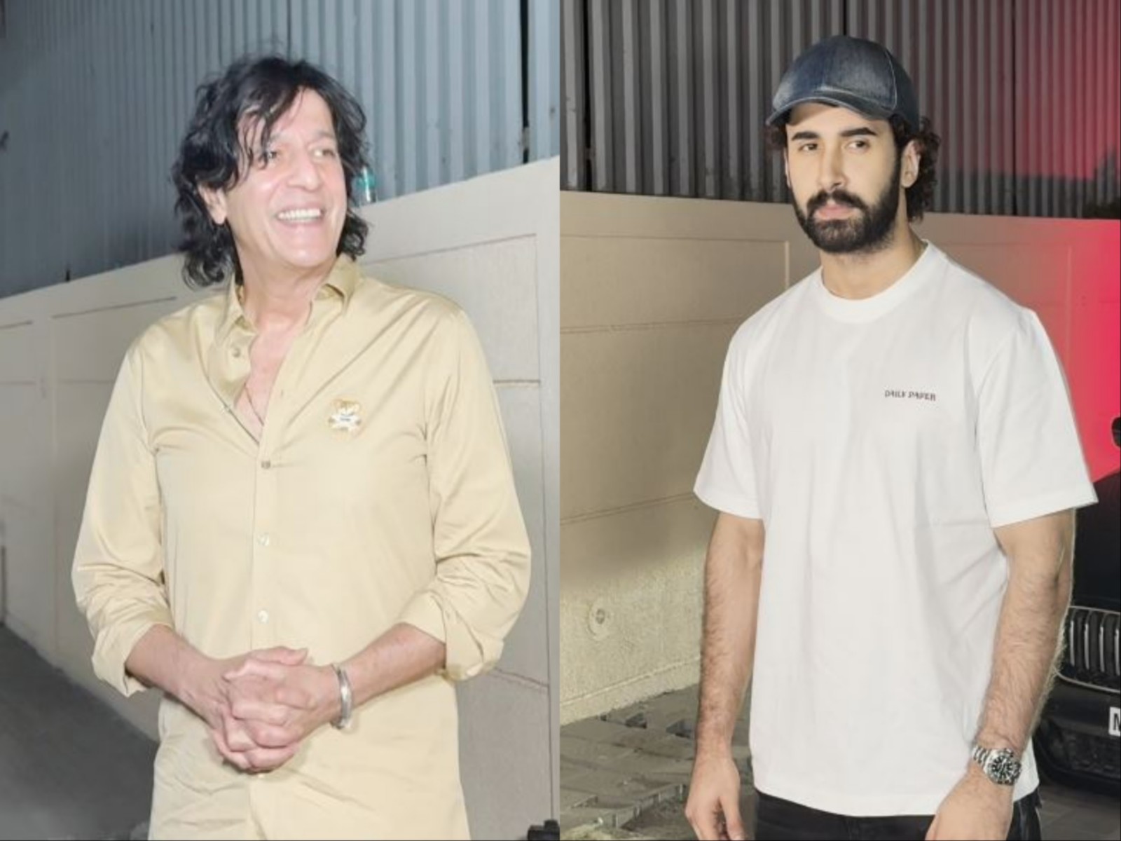 Lakshya, Chunky Panday at 'Chand Mera Dil' screening (Photo/ANI)