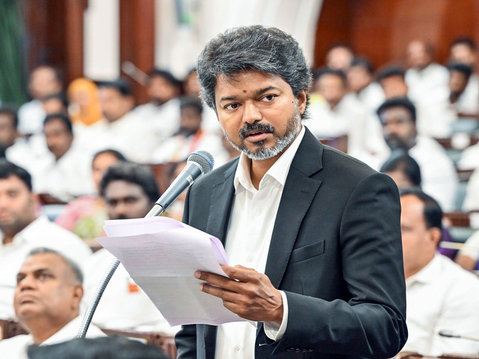 Tamil Nadu CM C Joseph Vijay (File Photo/ANI)