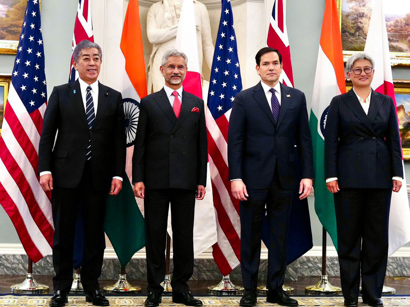 Quad Foreign Ministers' Meeting (File Photo/ANI)