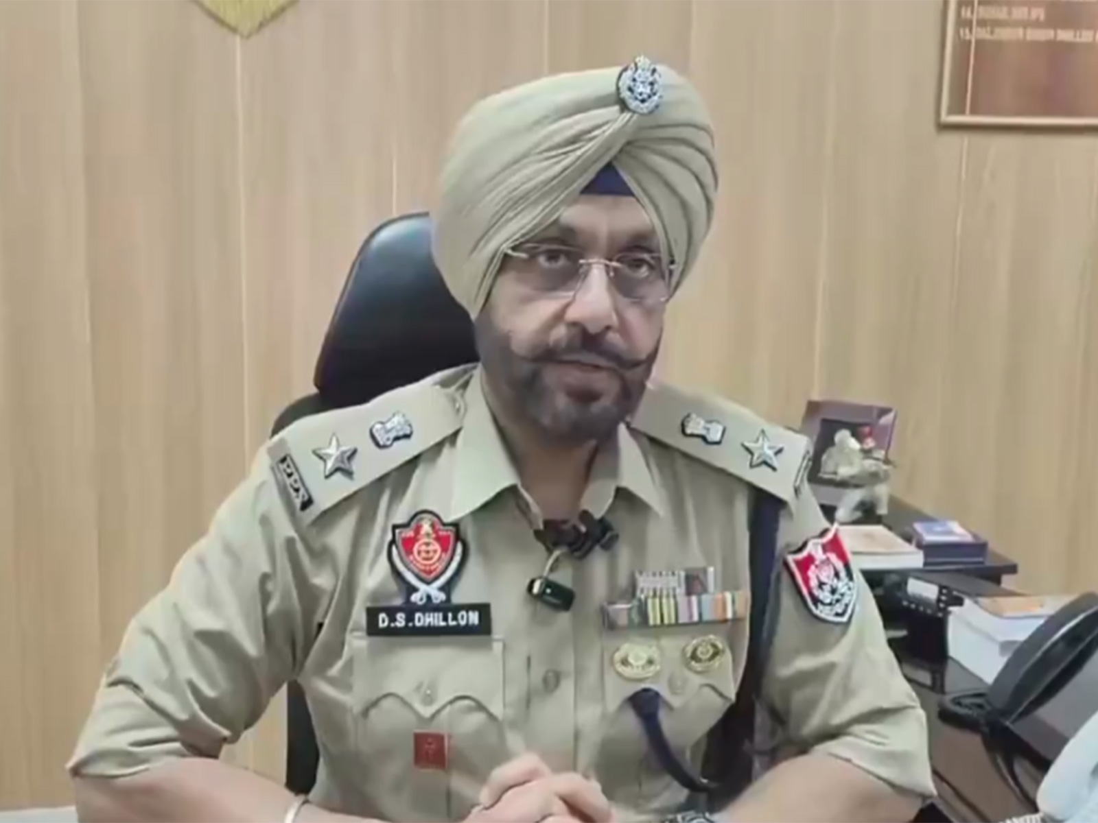 SSP Pathankot Daljinder Singh Dhillon (Photo X/ Pathankot Police)