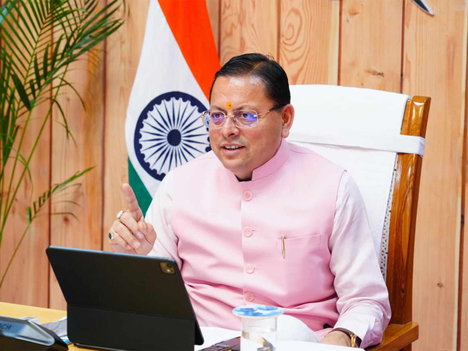 Uttarakhand Chief Minister Pushkar Singh Dhami (Photo/ANI)