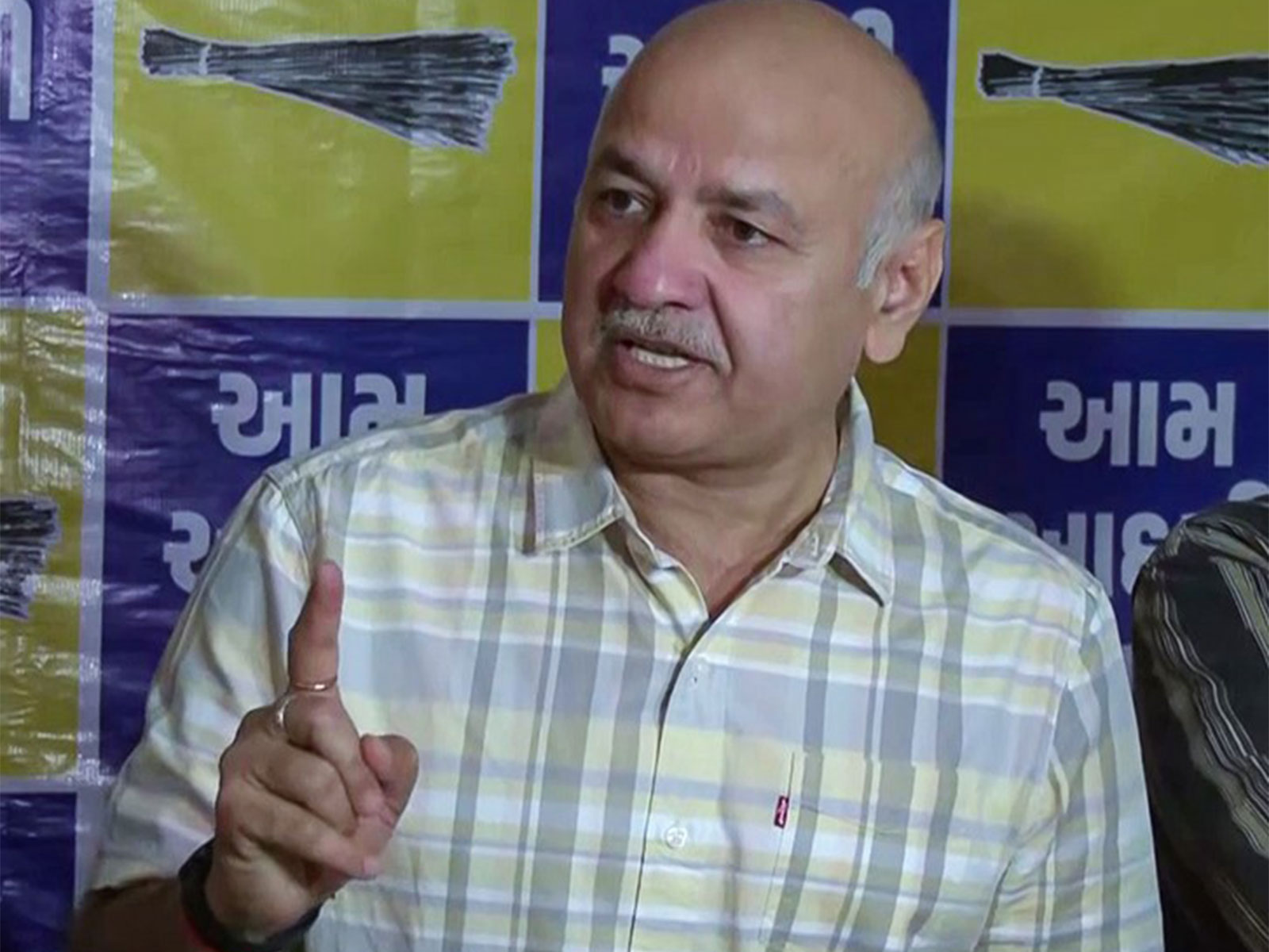 Senior AAP leader Manish Sisodia (File Photo/ANI)