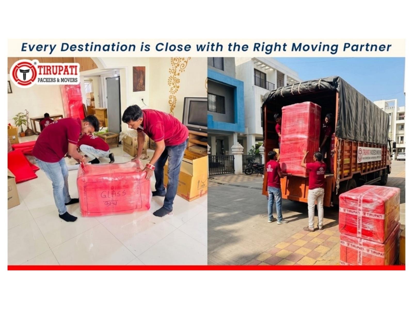 Tirupati Packers and Movers, a trusted provider of Packers and Movers in Chhatrapati Sambhajinagar