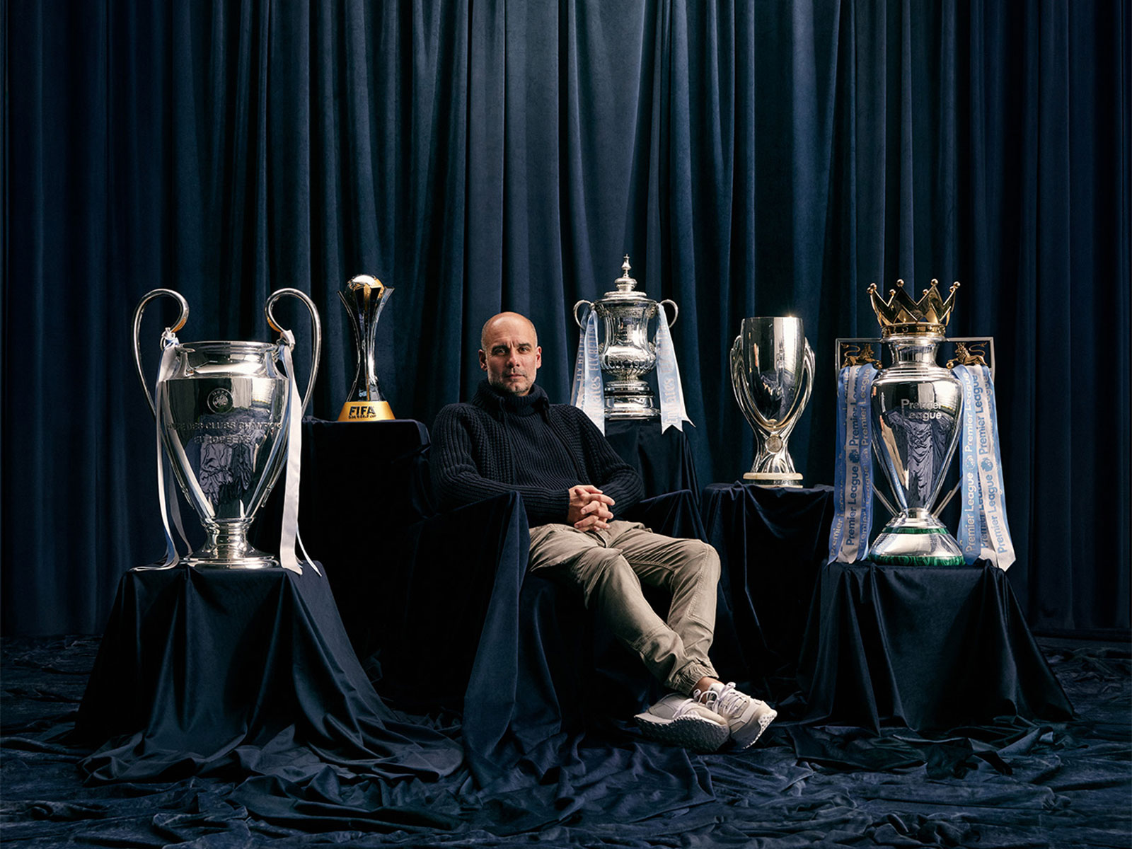 Pep Guardiola. (Photo: @ManCity X)