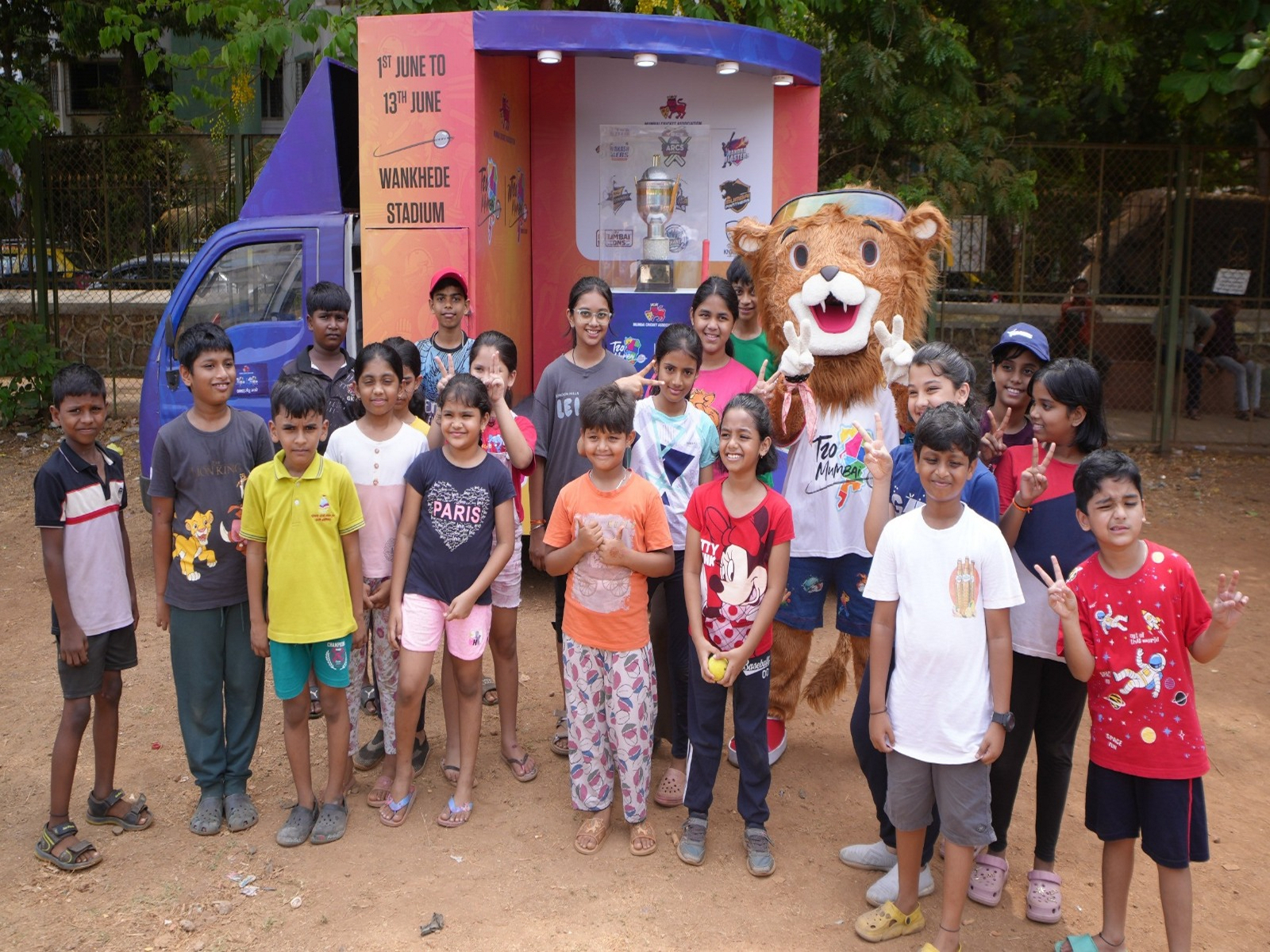 Trophy tour of T20 Mumbai League 2026. (Photo: MCA)