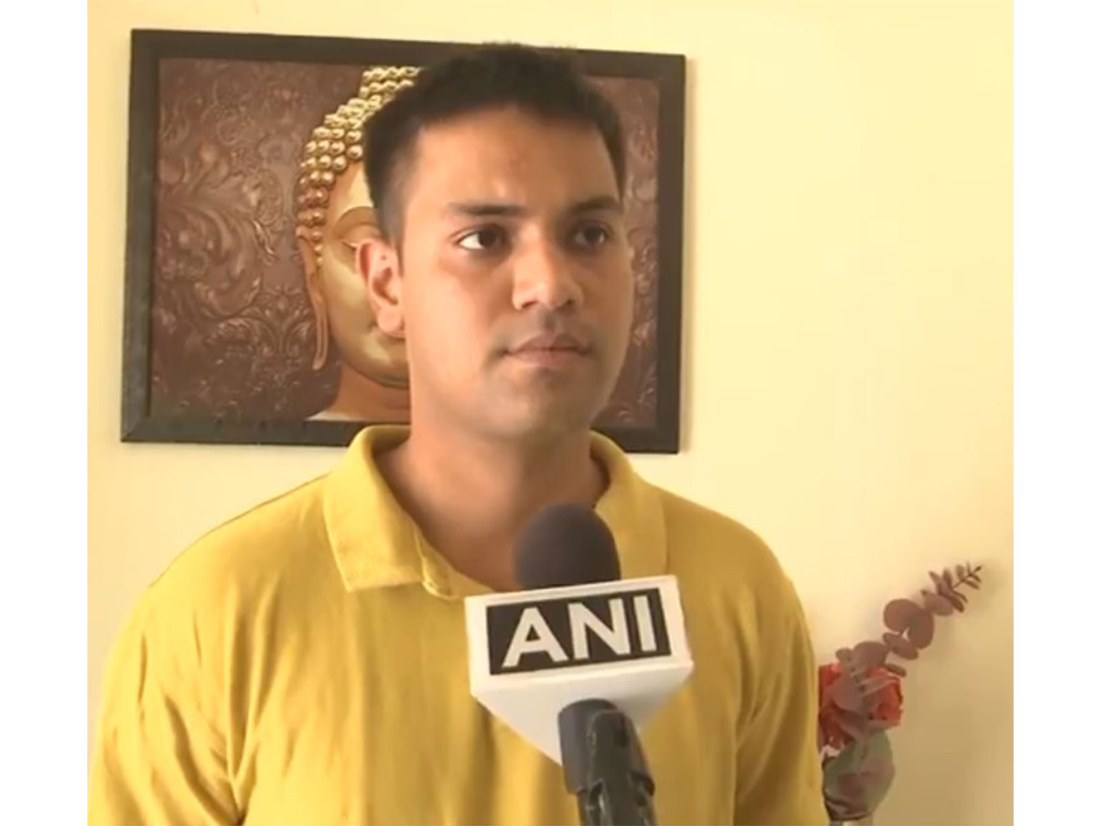 Twisha Sharma's brother Major Harshit Sharma (Photo/ANI) 