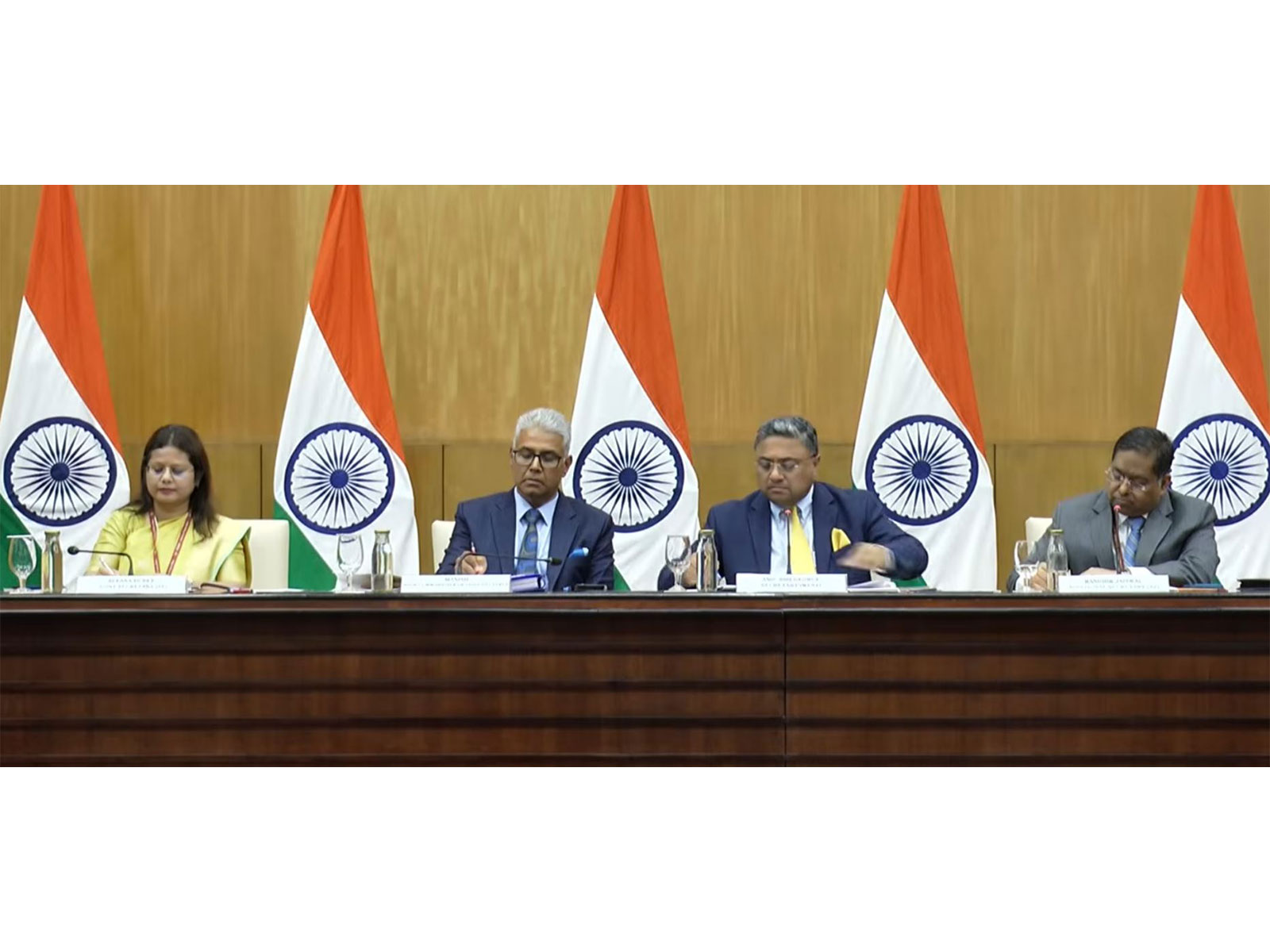 Press briefing MEA (Photo/ANI)