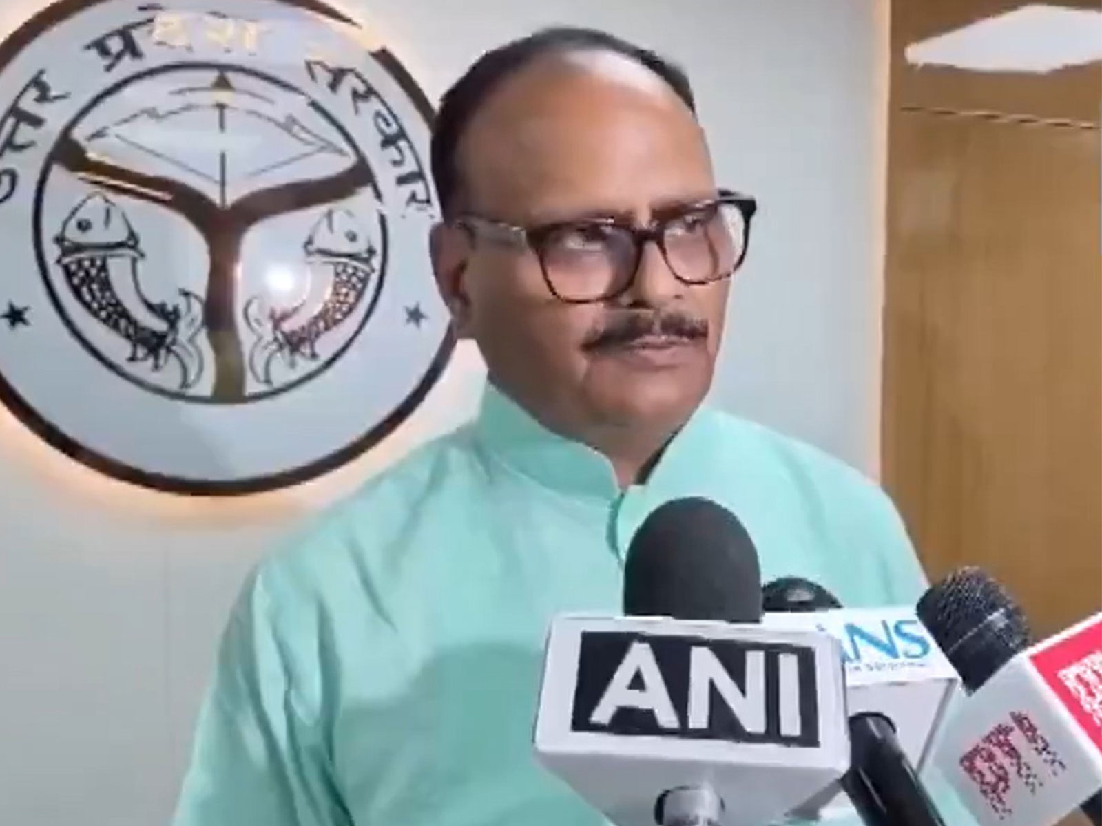 Uttar Pradesh Deputy Chief Minister Brajesh Pathak (Photo/ANI)