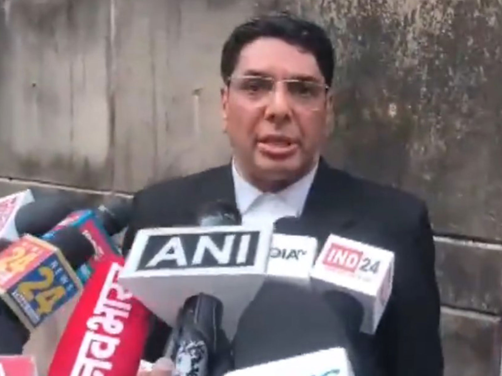 Advocate of Twisha Sharma's family, Anurag Srivastav (Photo/ANI)