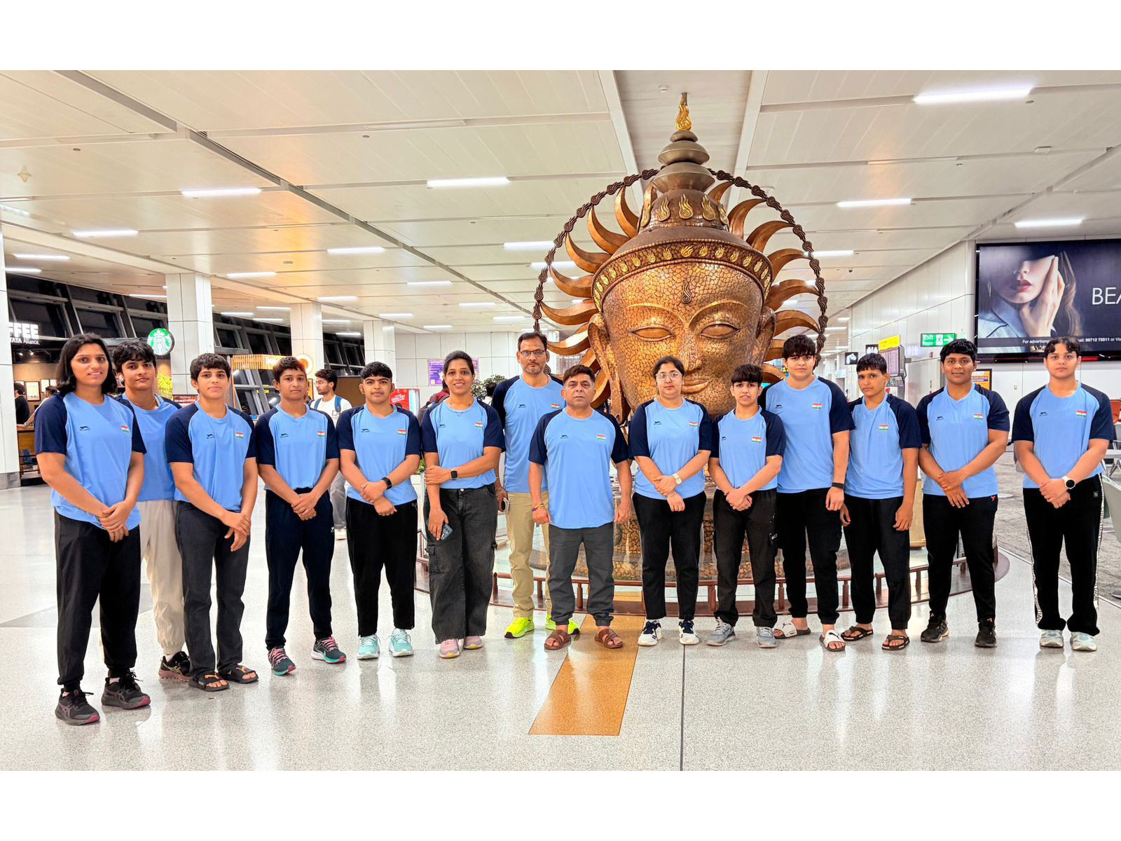 The U23 Asian Championships contingent. (Photo: WFI)