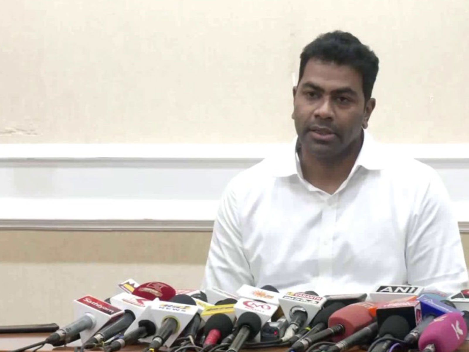 Tamil Nadu Minister Aadhav Arjuna (Photo/ANI)