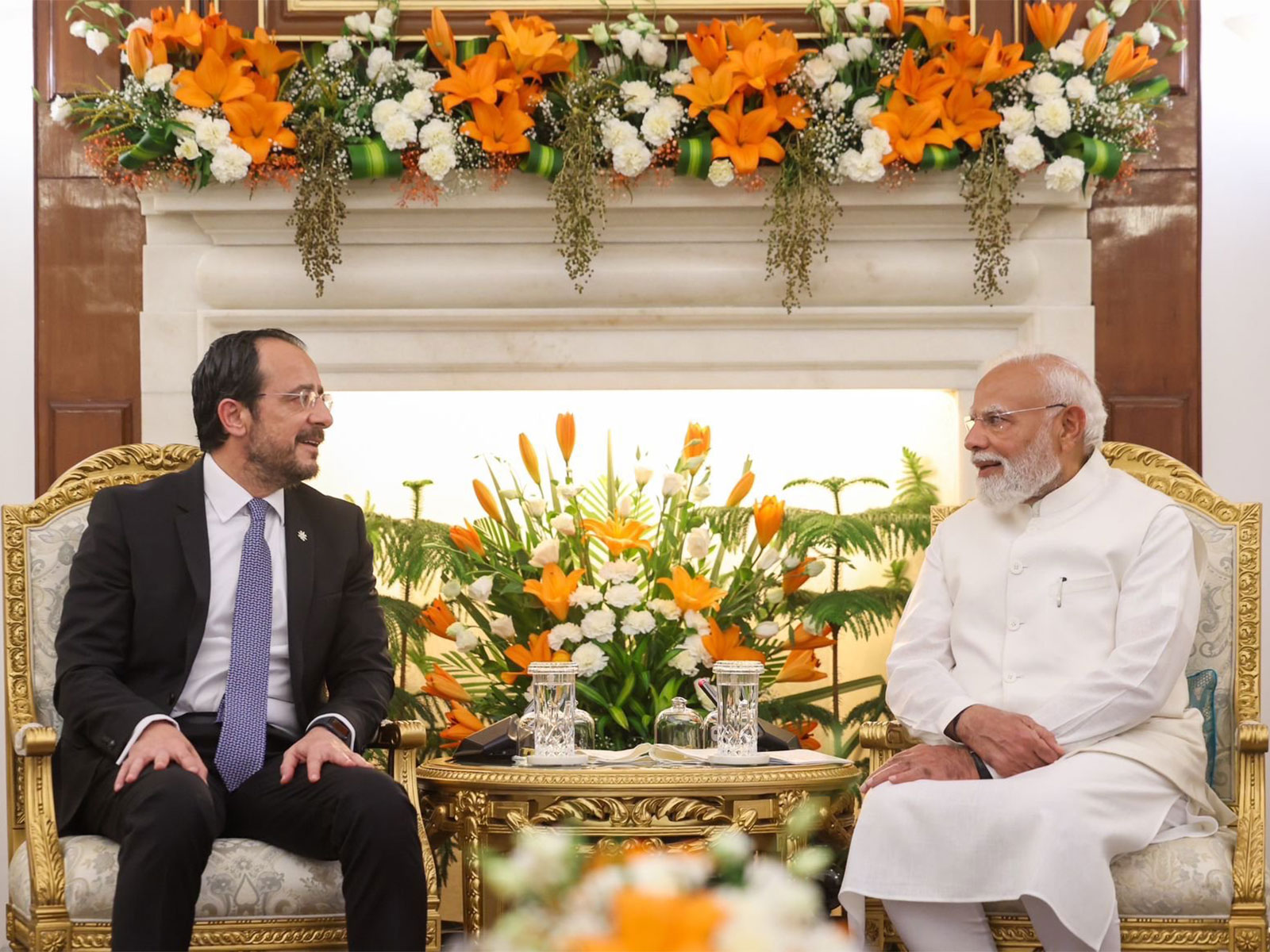 Cyprus President Nikos Christodoulides and Prime Minister Narendra Modi (Photo/X@narendramodi)