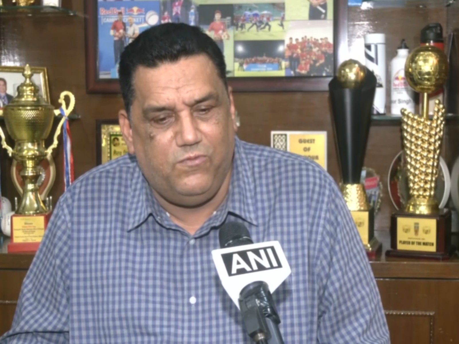Gurnoor Brar's father, Punjab Police ASI Sukhvir Singh Brar. (Photo/ANI)
