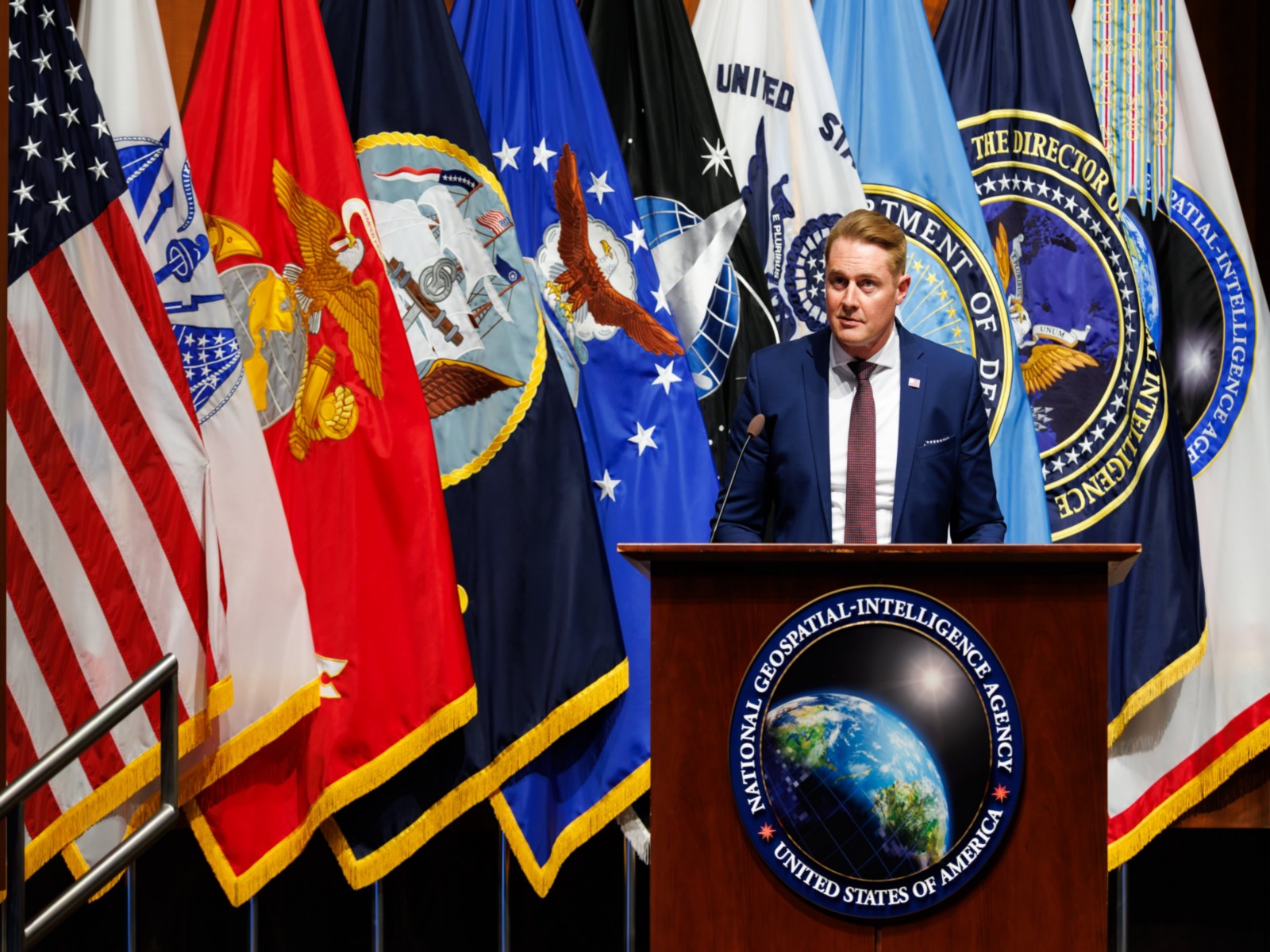 Deputy Director of National Intelligence Aaron Lukas (Photo: X@DepDNILukas)