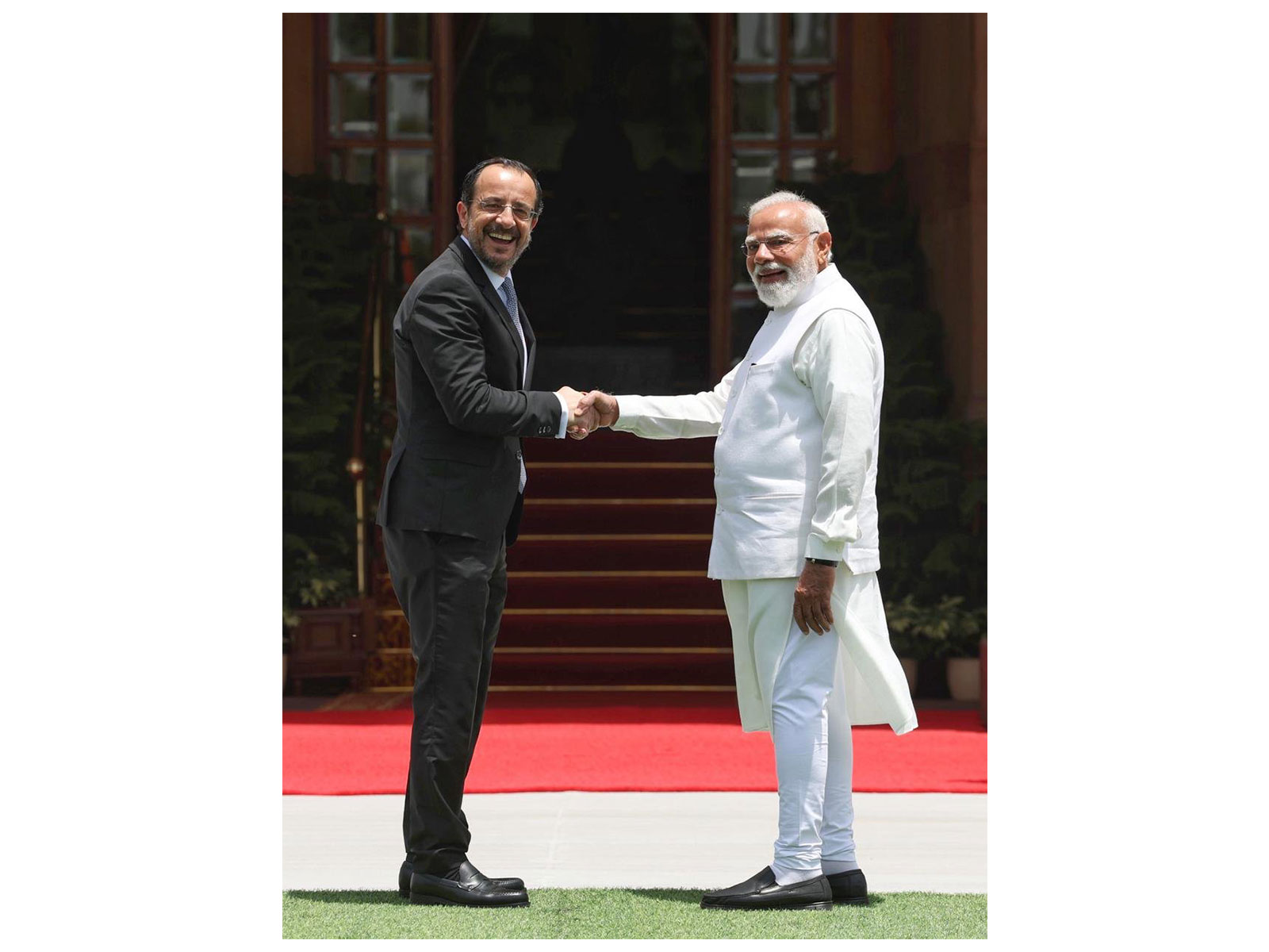 Cyprus President Nikos Christodoulides and Prime Minister Narendra Modi (Photo: X@narendramodi)