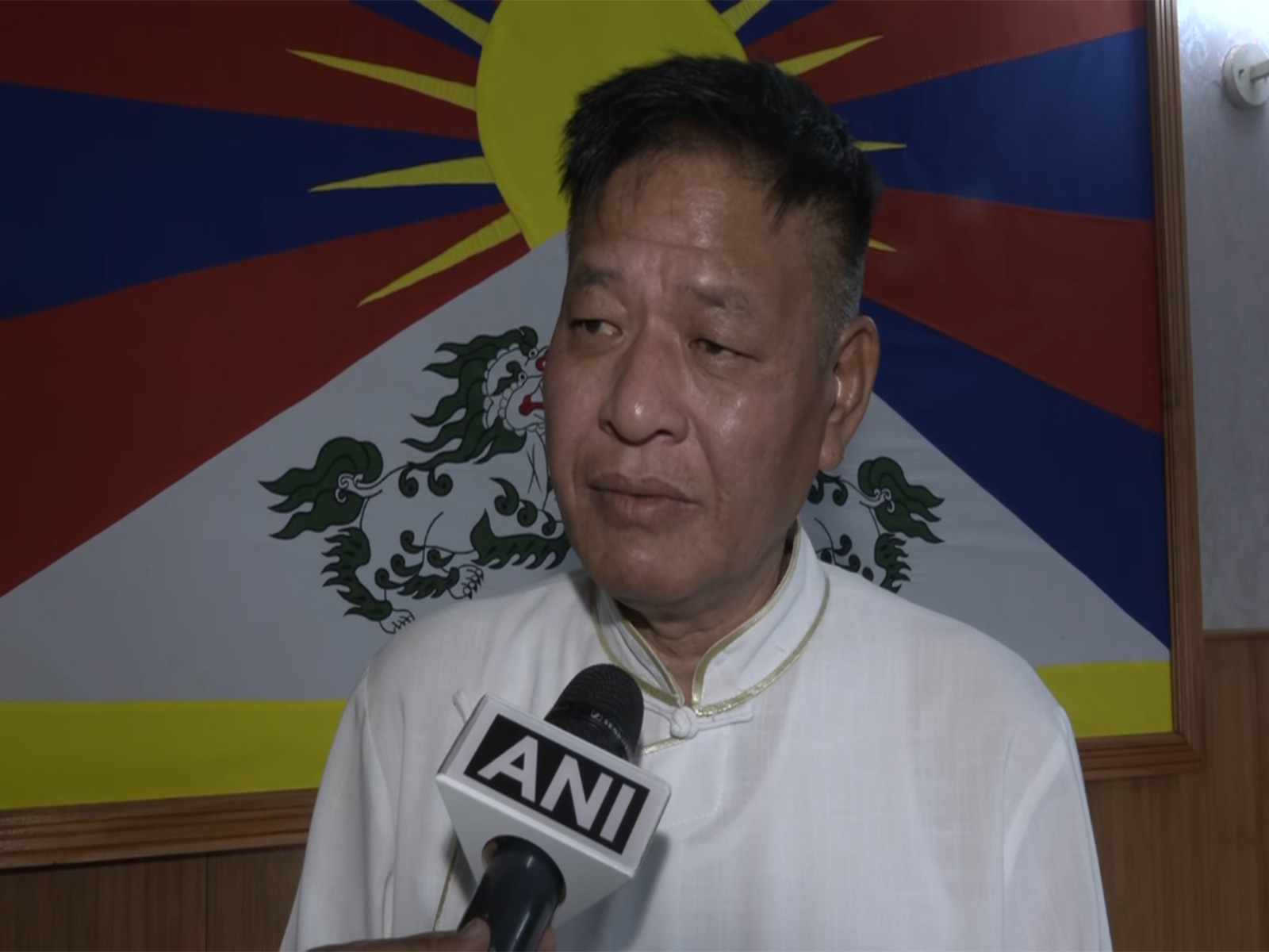 Sikyong Penpa Tsering (President) of the Central Tibetan Administration (CTA) (Photo/ANI)