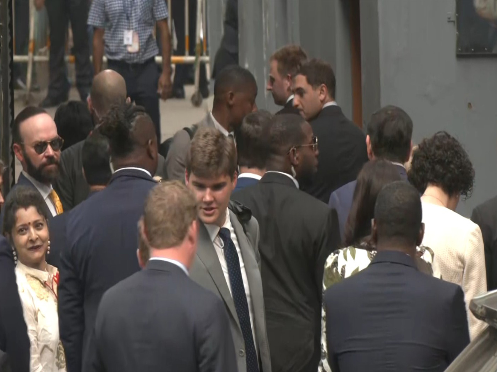 US Secretary of State Marco Rubio arrives at Mother Teresa House, Kolkata (Photo/ANI)