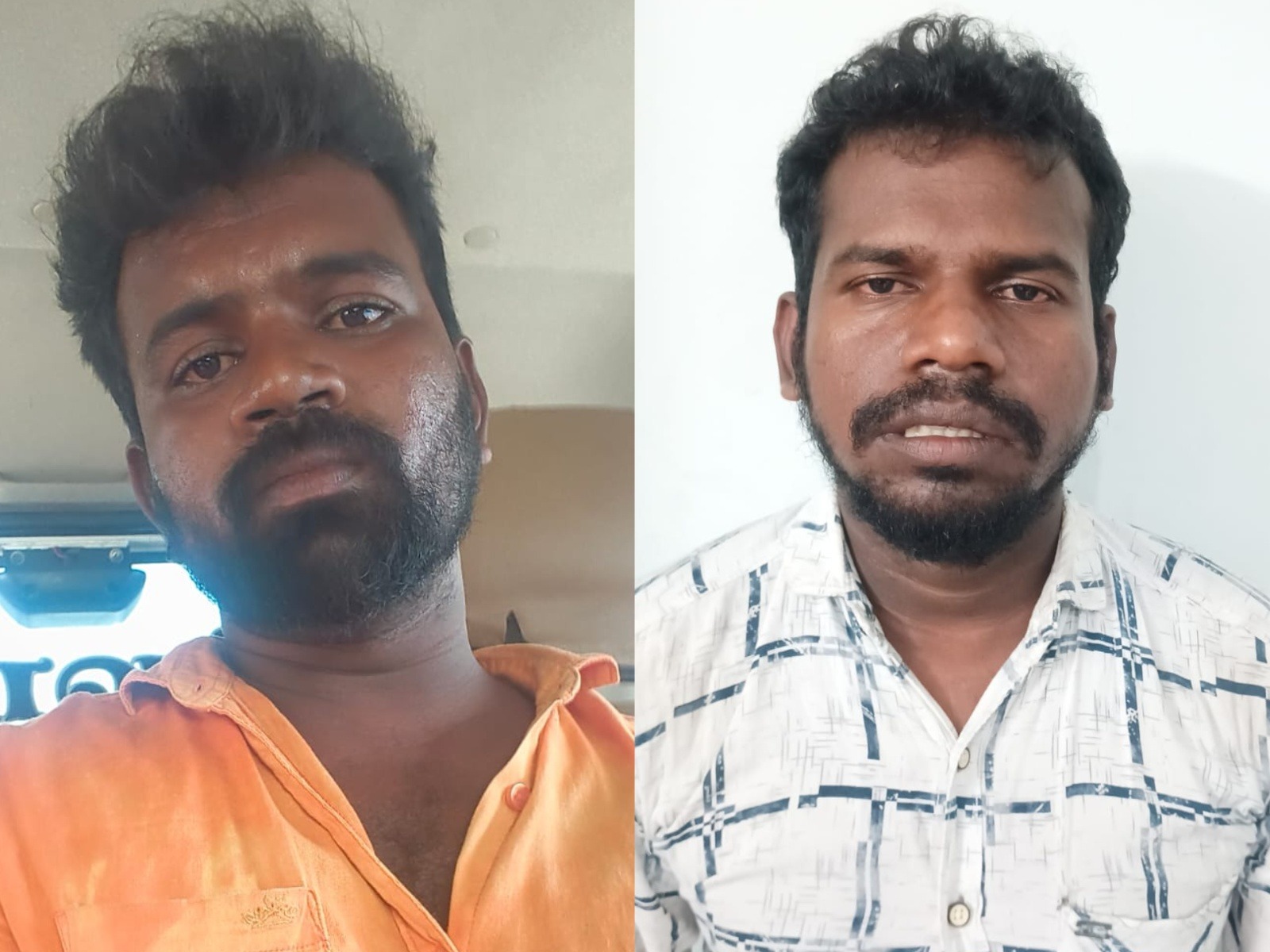 Accused Karthik (left) and accused Mohanraj (right) arrested (Photo/ANI)
