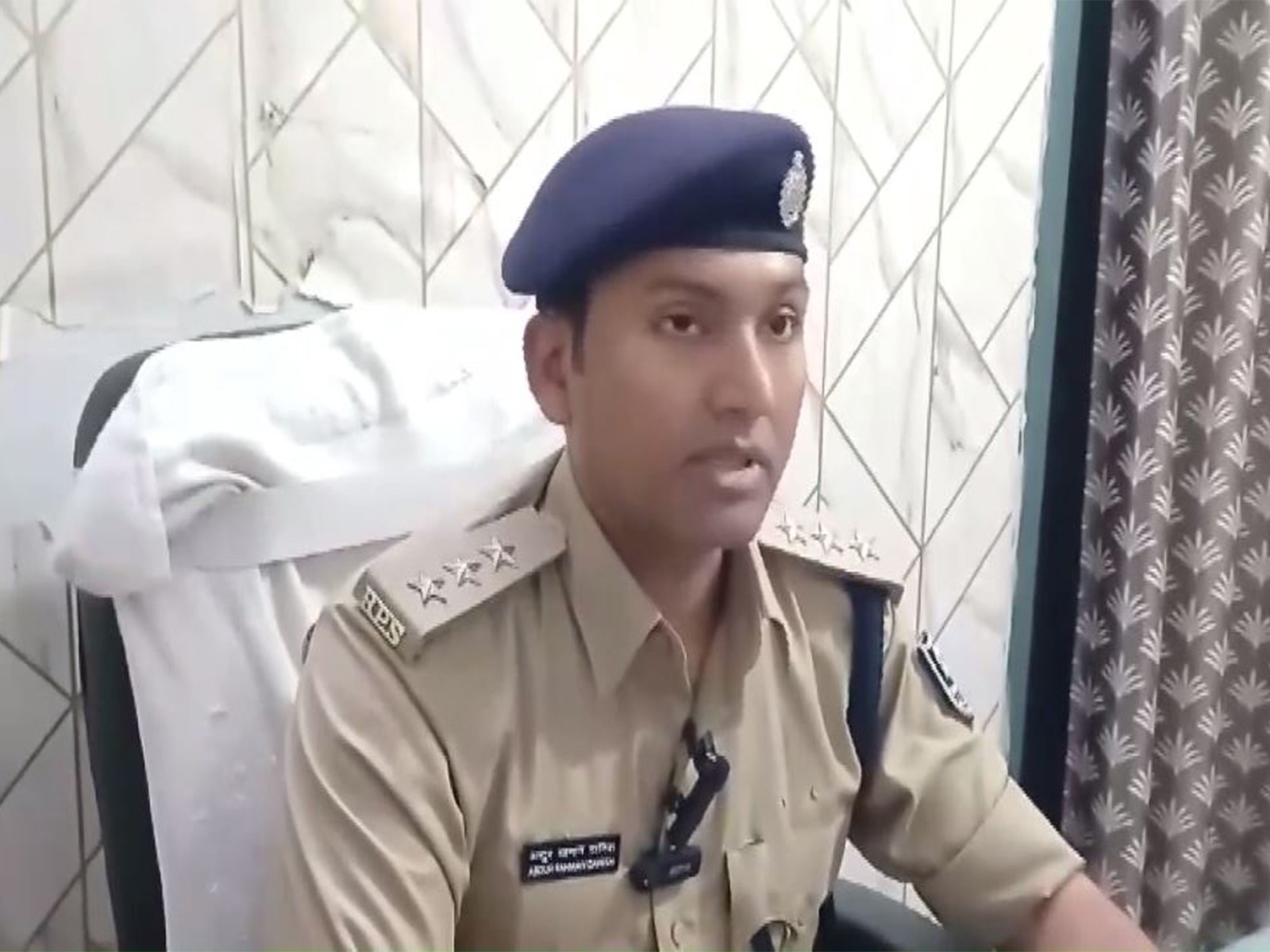 DSP (cyber cell) Abdurrahman Danish (Photo/ANI)