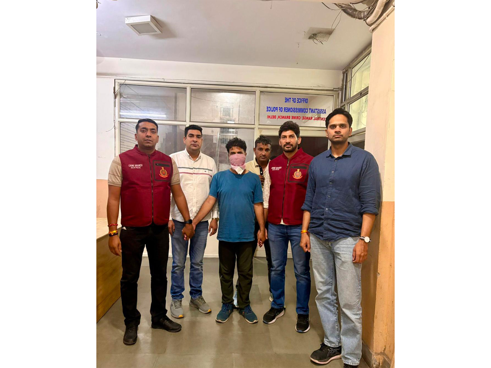 Mohammad Yasser (third from left) (Photo: ANI)