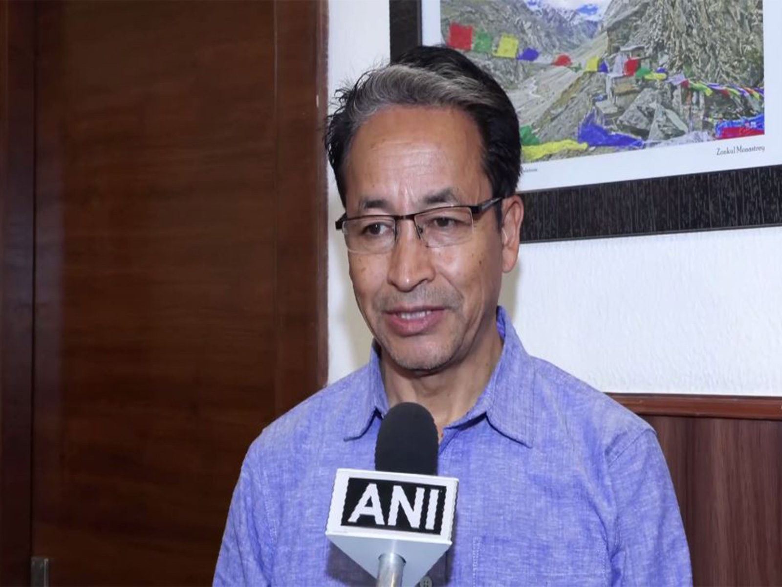 Ladakh-based climate activist Sonam Wangchuk (Photo/ANI)