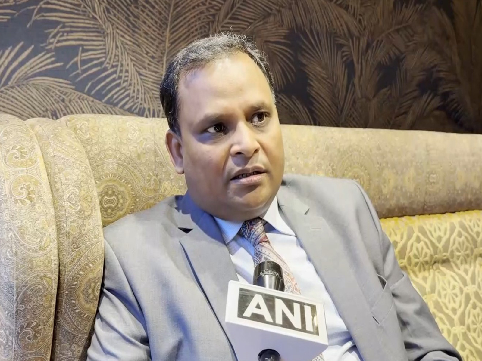 Ashish Sinha, Ambassador of India to Estonia (Photo/ANI)