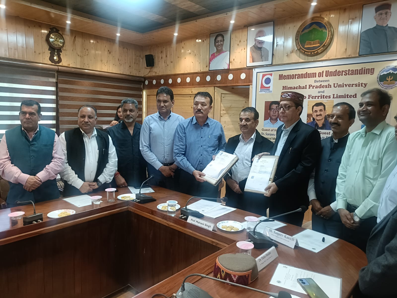 Himachal Pradesh University signs MoU with Cosmo Ferrites Limited (File Photo/ANI)