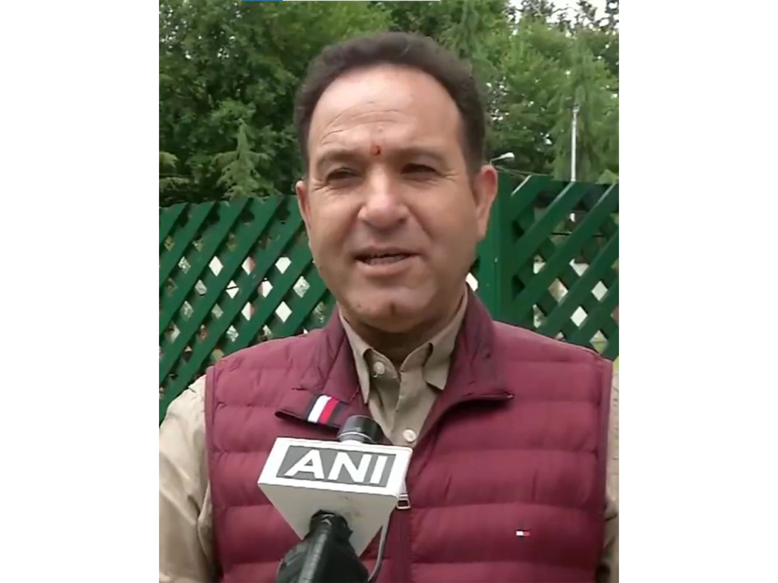 BJP leader and Leader of Opposition in the Jammu and Kashmir Assembly Sunil Sharma(Photo/ANI) 