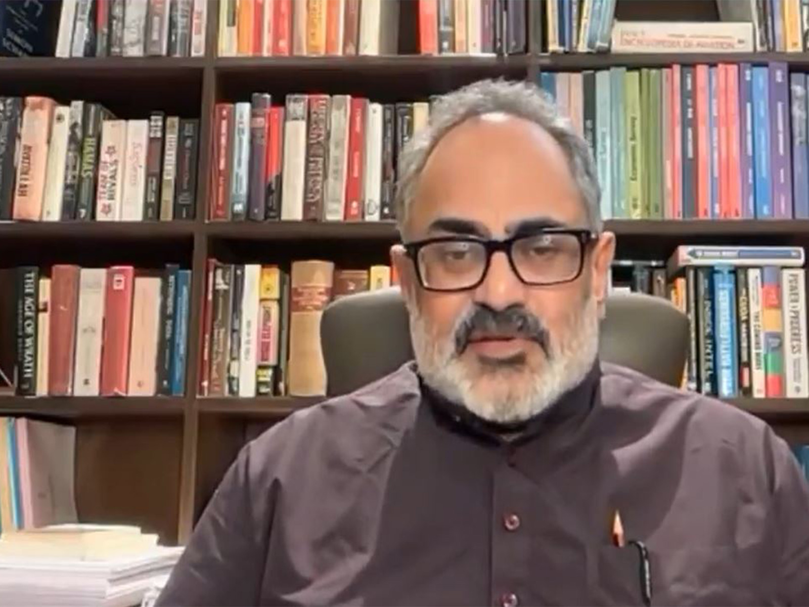 Keralam BJP president Rajeev Chandrasekhar (Photo/ANI)