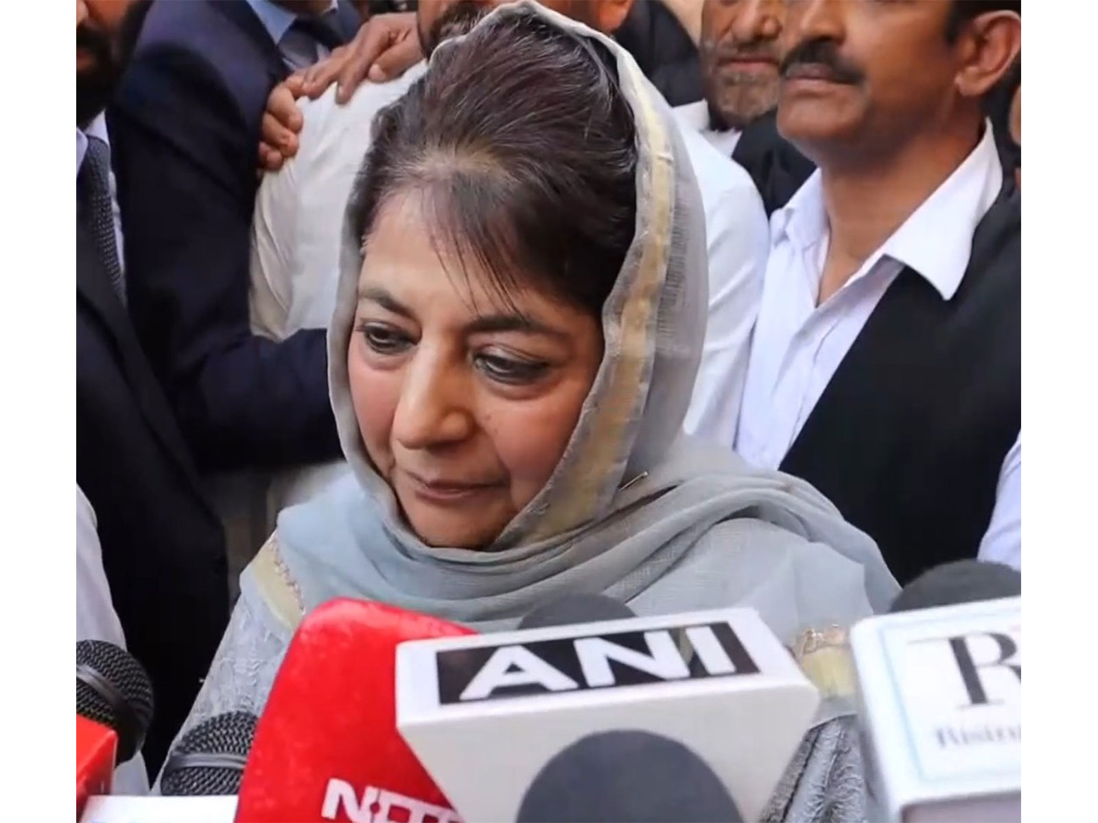 PDP chief  Mehbooba Mufti (Photo/ANI)