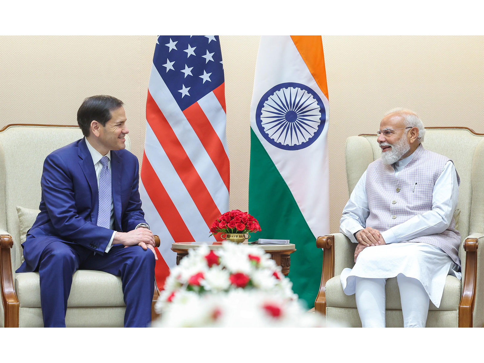 US Secretary of State Marco Rubio with Prime Minister Narendra Modi. (Photo: X/@SecRubio)