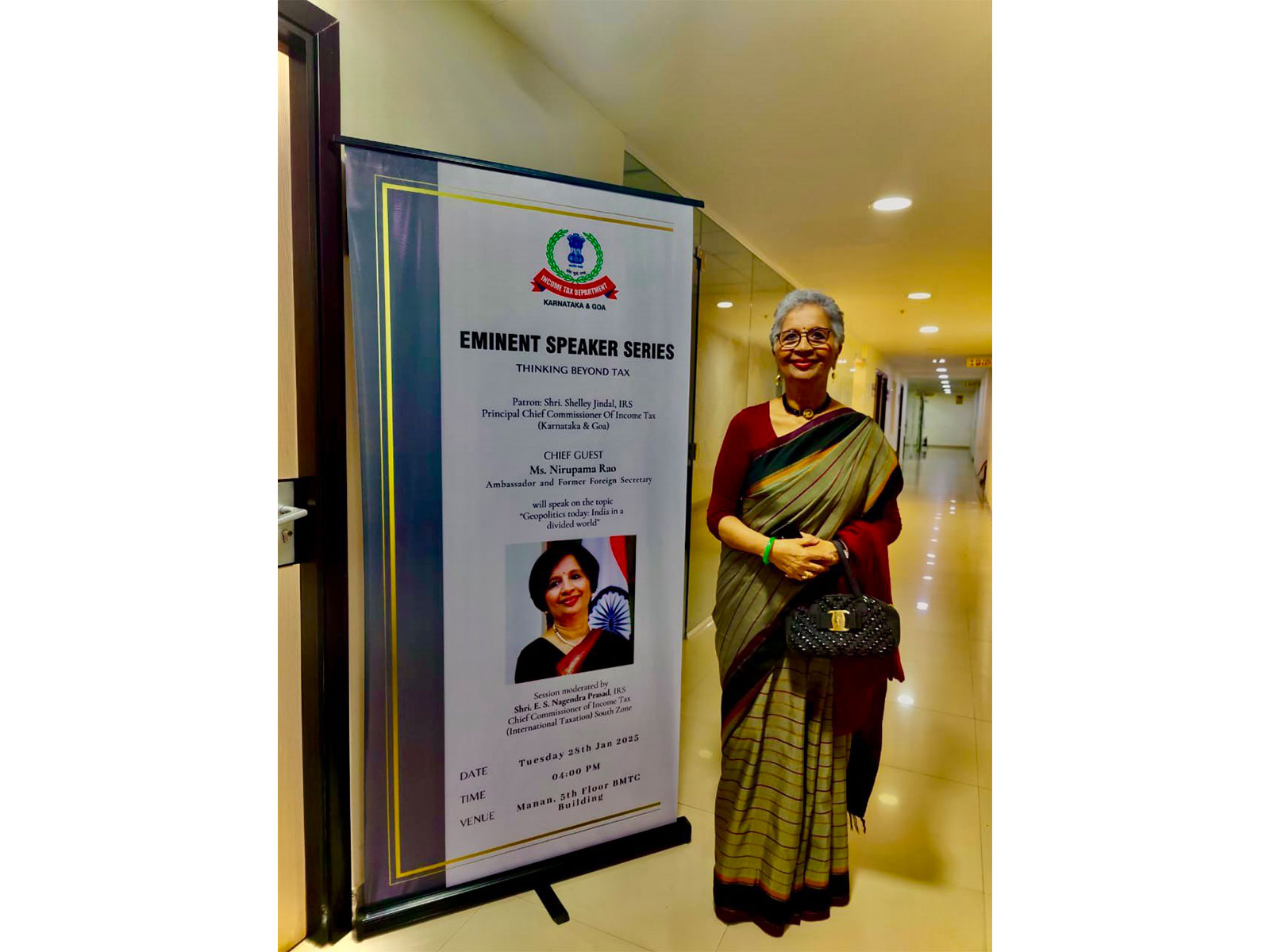 Former Foreign Secretary Nirupama Rao speaks on India-US ties, regional geopolitics, and the evolving strategic landscape amid US Secretary of State Marco Rubio's India visit. (Photo/ANI)
